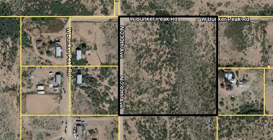 230th Ave and Bunker Peak Rd, Wittmann, AZ for sale - Primary Photo - Image 1 of 4