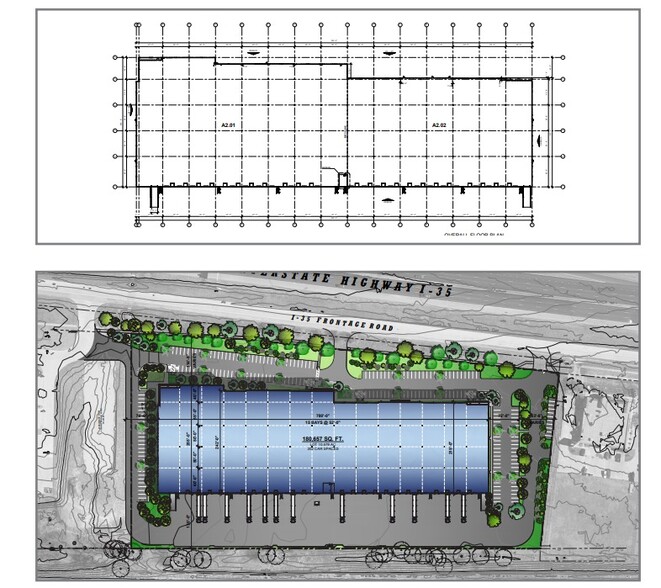 3451 N Interstate 35, Denton, TX for rent - Site Plan - Image 2 of 3