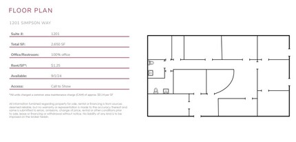 1291 Simpson Way, Escondido, CA for rent Floor Plan- Image 1 of 2