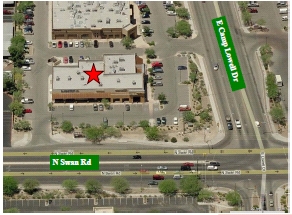 3175 N Swan Rd, Tucson, AZ for rent - Aerial - Image 2 of 4