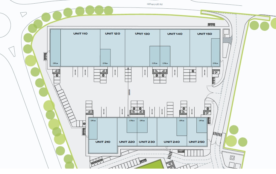 310-320 Hithercroft Rd, Wallingford to rent - Building Photo - Image 3 of 9