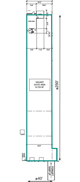 4403 W Military Hwy, McAllen, TX for rent - Floor Plan - Image 2 of 3