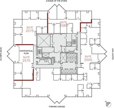 2121 Avenue of the Stars, Century City, CA for rent Floor Plan- Image 1 of 1