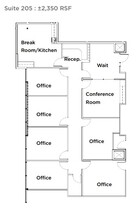 5001 California Ave, Bakersfield, CA for rent Floor Plan- Image 1 of 1