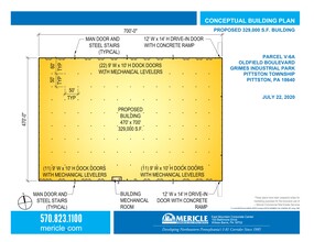 Oldfield Blvd, Pittston Township, PA for rent Site Plan- Image 2 of 4