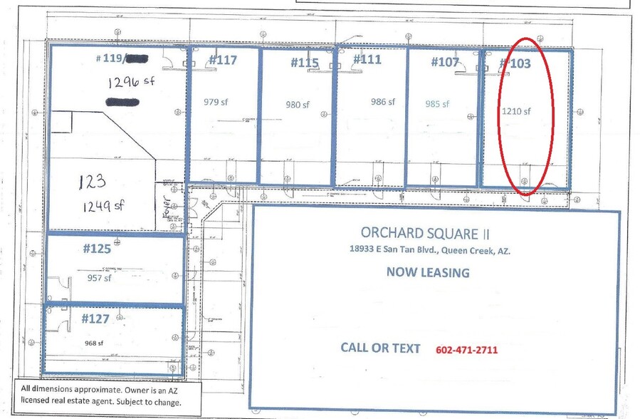 18911 E San Tan Blvd, Queen Creek, AZ for rent - Floor Plan - Image 2 of 2