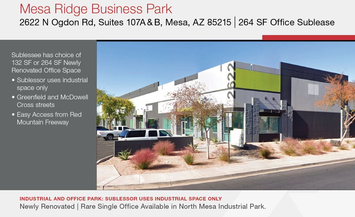 2622 N Ogden Rd, Mesa, AZ to rent Building Photo- Image 1 of 6