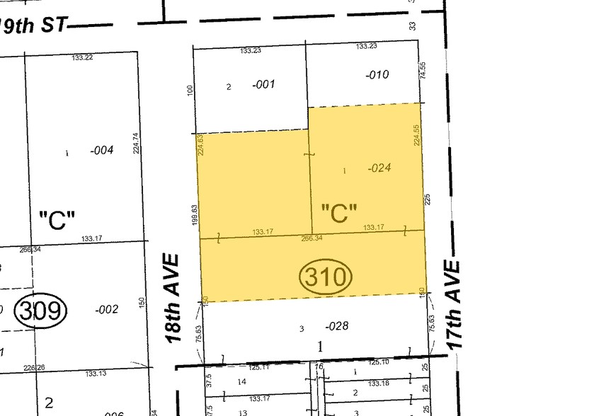 2812 S 17th Ave, Broadview, IL for rent - Plat Map - Image 2 of 5