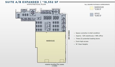 10110 Sorrento Valley Rd, San Diego, CA for rent Floor Plan- Image 1 of 3