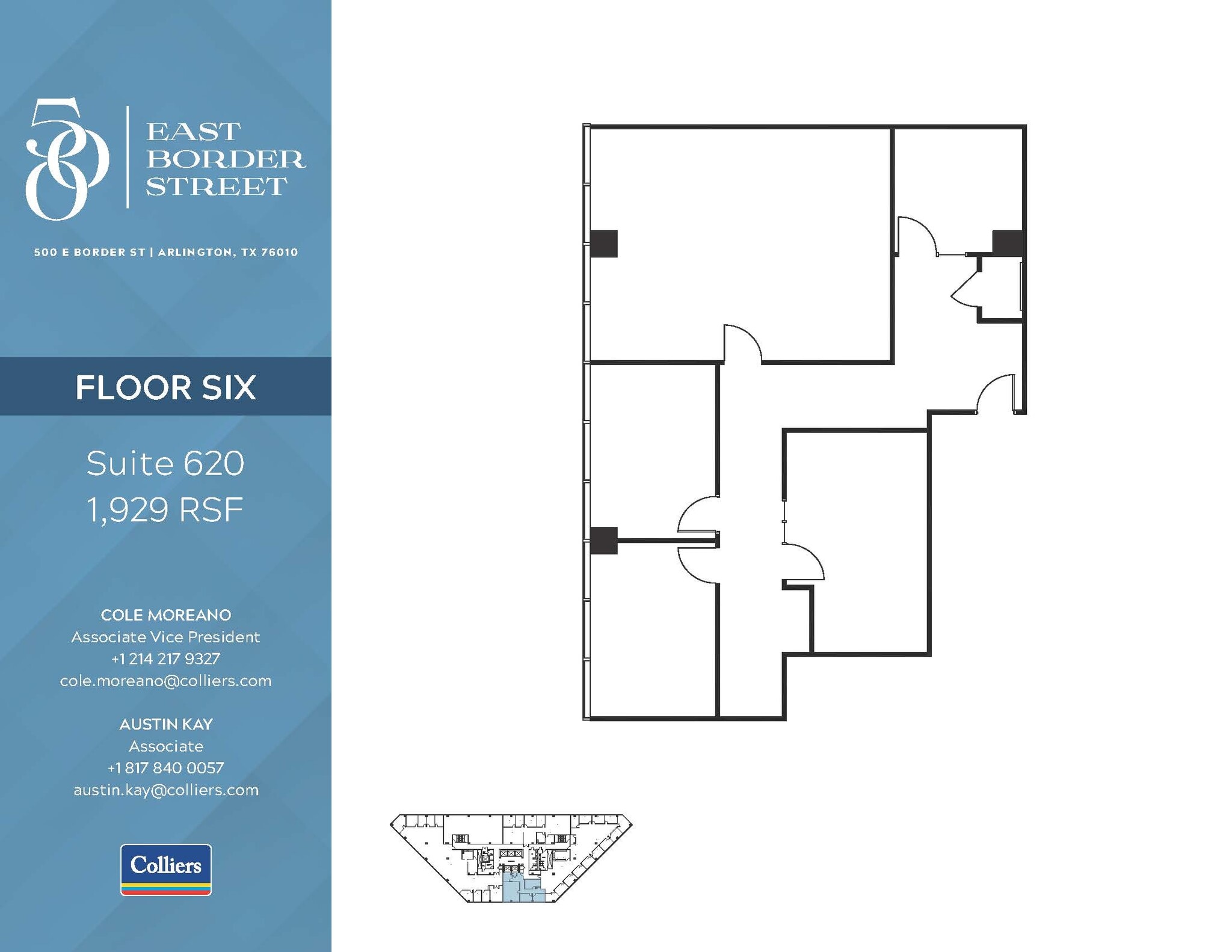 500 E Border St, Arlington, TX to rent Floor Plan- Image 1 of 1