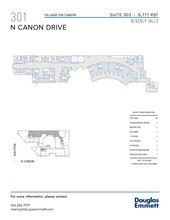 301-333 N Canon Dr, Beverly Hills, CA for rent Floor Plan- Image 1 of 1