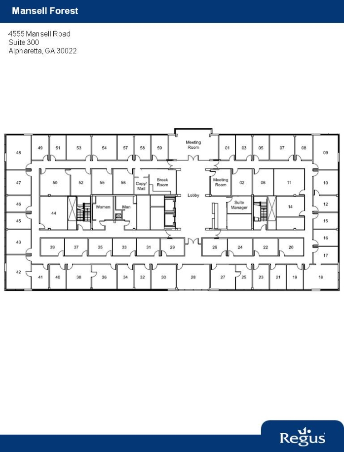 4555 Mansell Rd, Alpharetta, GA for rent Floor Plan- Image 1 of 1