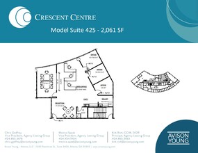 100 Crescent Center Pky, Tucker, GA for rent Floor Plan- Image 2 of 2