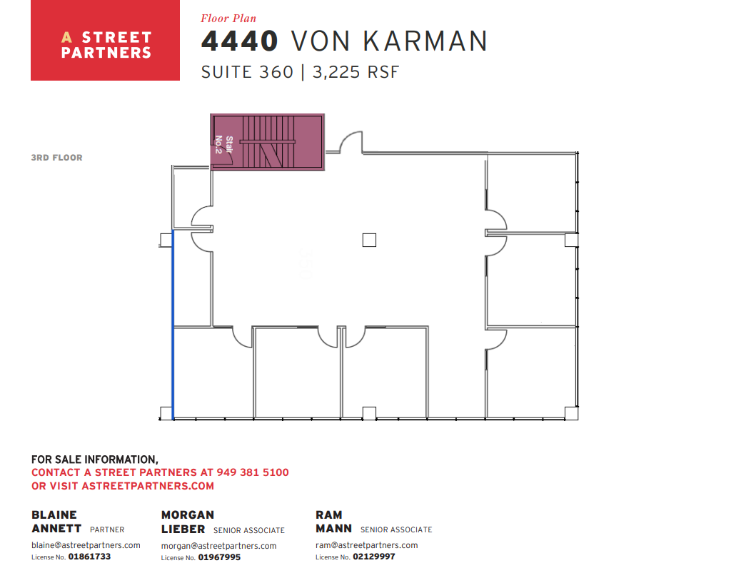 4440 Von Karman Ave, Newport Beach, CA 92660 - Unit 360 -  - Floor Plan - Image 1 of 1