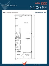 7271 Wurzbach Rd, San Antonio, TX for rent Site Plan- Image 1 of 1