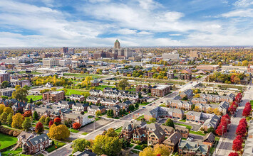 710 E Ferry St, Detroit, MI - aerial  map view