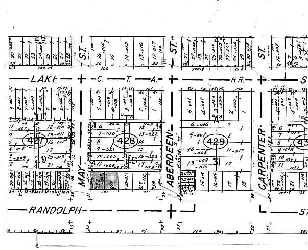 1122 W Randolph St, Chicago, IL for rent - Plat Map - Image 2 of 2