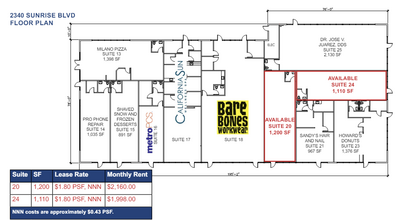 2310-2352 Sunrise Blvd, Rancho Cordova, CA for rent Building Photo- Image 1 of 2