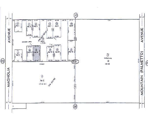 13933 Magnolia Ave, Chino, CA for rent - Plat Map - Image 2 of 3