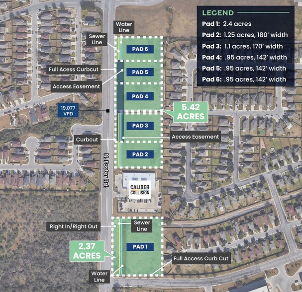 IH-10 E, San Antonio, TX for rent - Site Plan - Image 2 of 2