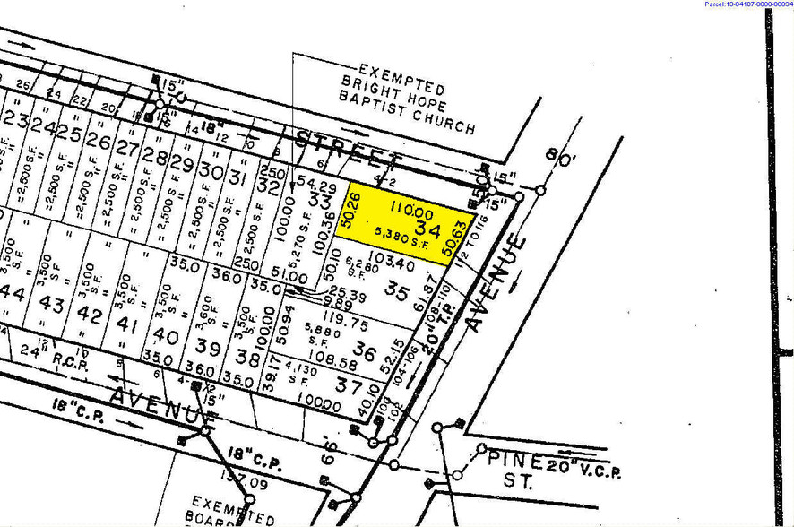 112-116 Bloomfield Ave, Montclair, NJ for rent - Plat Map - Image 3 of 8