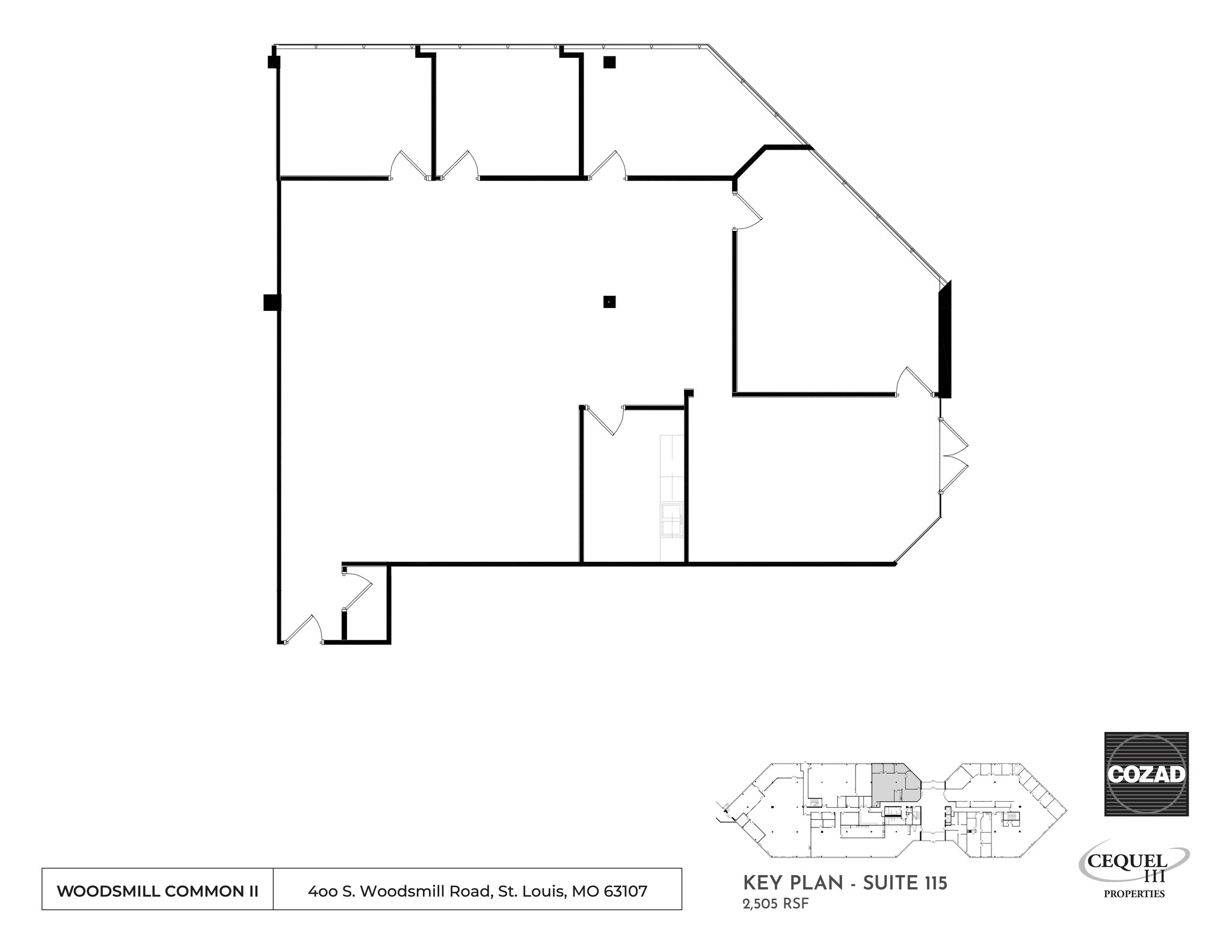 424 S Woods Mill Rd, Chesterfield, MO for rent Site Plan- Image 1 of 1