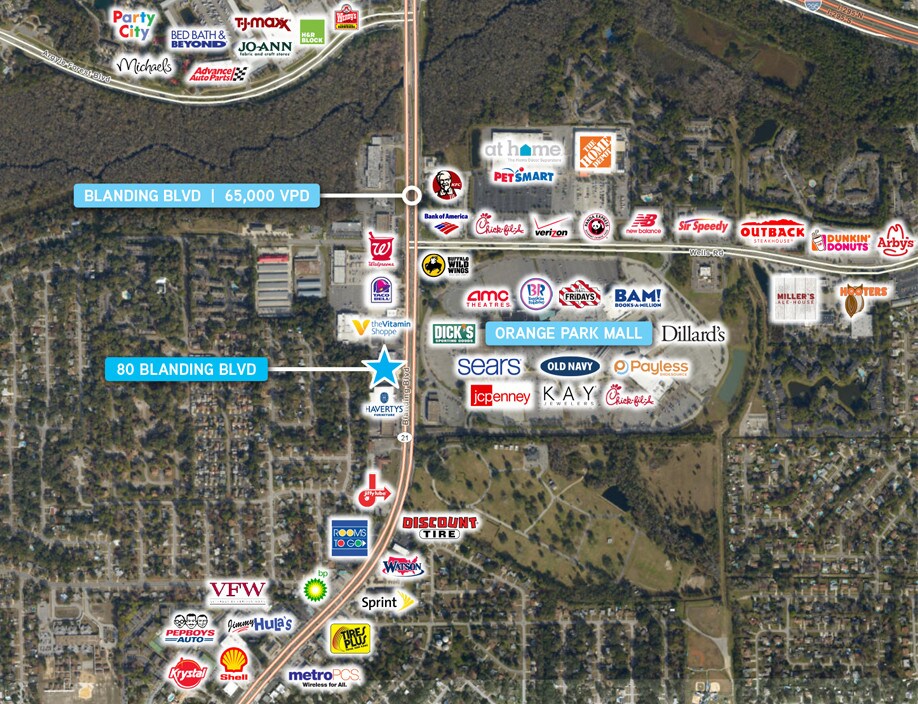 80 Blanding Blvd, Orange Park 32073 Retail for Rent