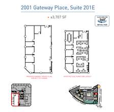 2001 Gateway Pl, San Jose, CA for rent Floor Plan- Image 1 of 1