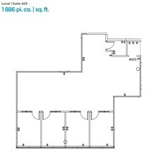 6505 Rte Transcanadienne, Montréal, QC to rent Floor Plan- Image 1 of 1