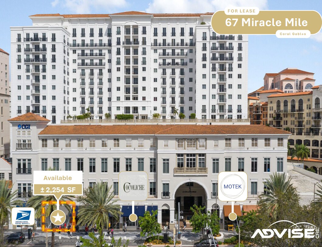 55-67 Miracle Mile, Coral Gables, FL to rent Building Photo- Image 1 of 14
