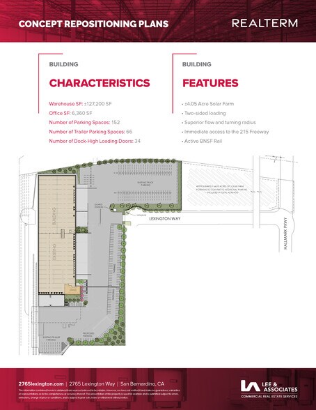 2765 Lexington Way, San Bernardino, CA for rent - Site Plan - Image 3 of 3