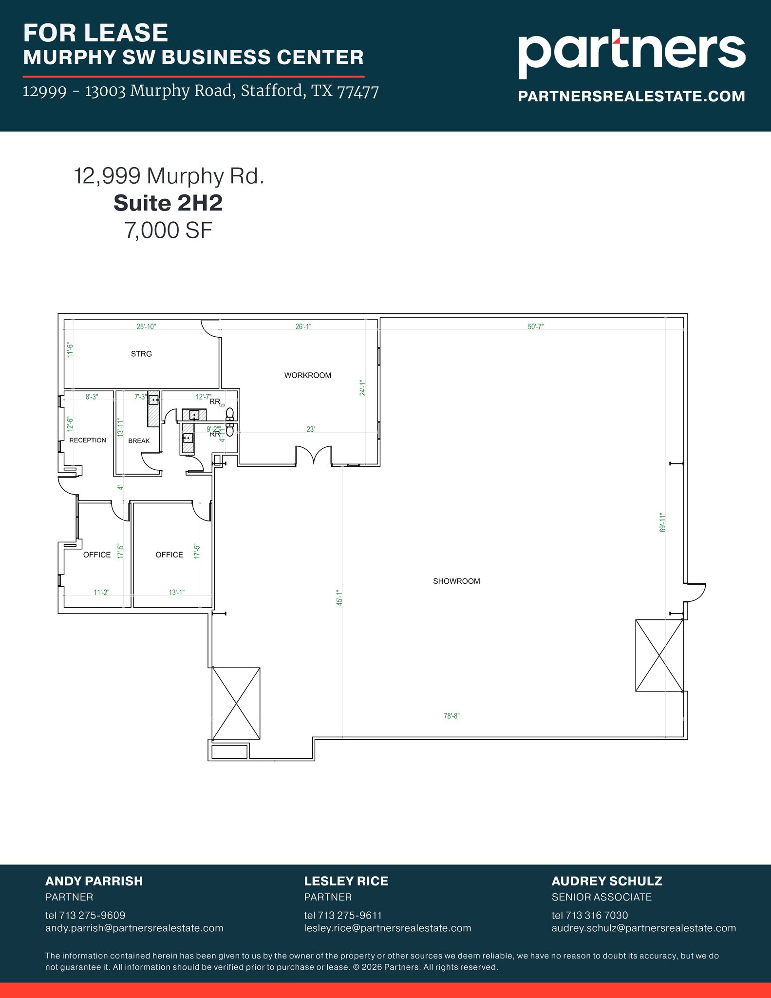 12999-13003 Murphy Rd, Stafford, TX to rent Site Plan- Image 1 of 1