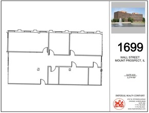 1699 Wall St, Mount Prospect, IL for rent Floor Plan- Image 1 of 8