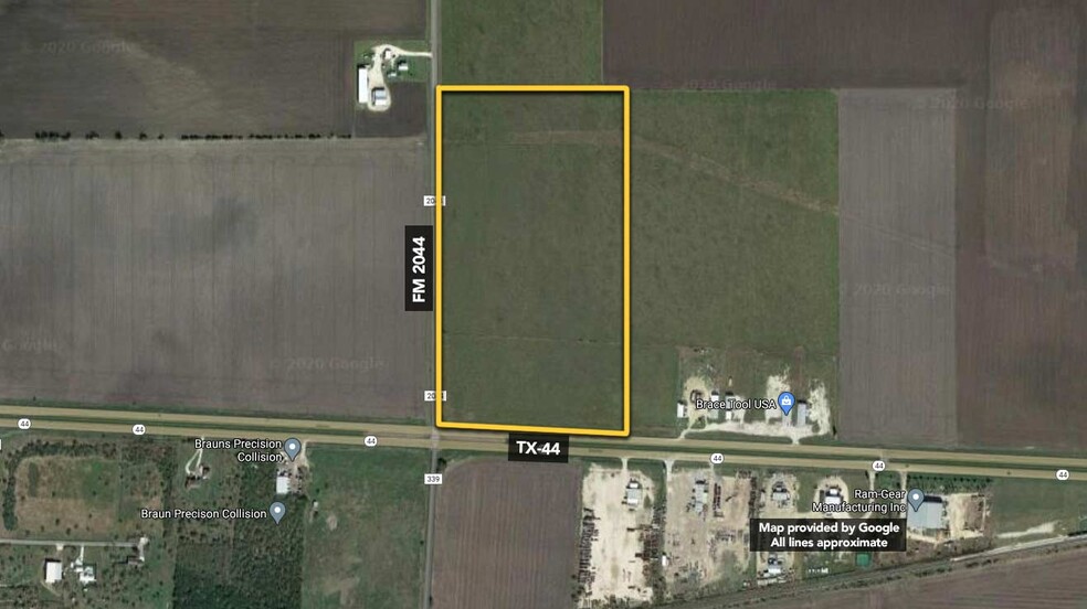 NEC Hwy 44 and FM 2044, Alice, TX for sale - Building Photo - Image 1 of 1