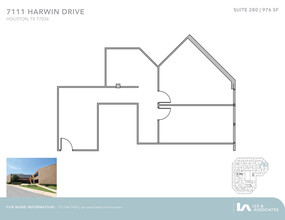 7111 Harwin Dr, Houston, TX for rent Floor Plan- Image 1 of 1