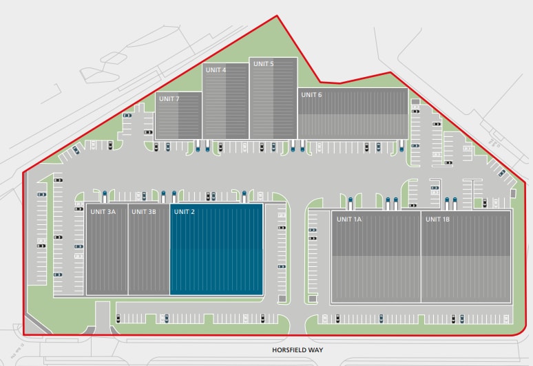 Castlehill Industrial Estate, Horsfield Way Way, Stockport to rent Site Plan- Image 1 of 1