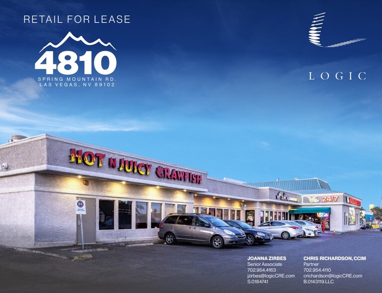 4810 Spring Mountain Rd, Las Vegas, NV for sale - Building Photo - Image 1 of 1