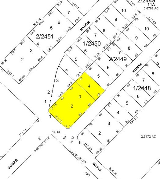 6200 Maple Ave, Dallas, TX for sale - Plat Map - Image 2 of 14