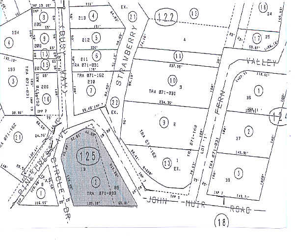 54905 N Circle Dr, Idyllwild, CA for sale - Plat Map - Image 3 of 75