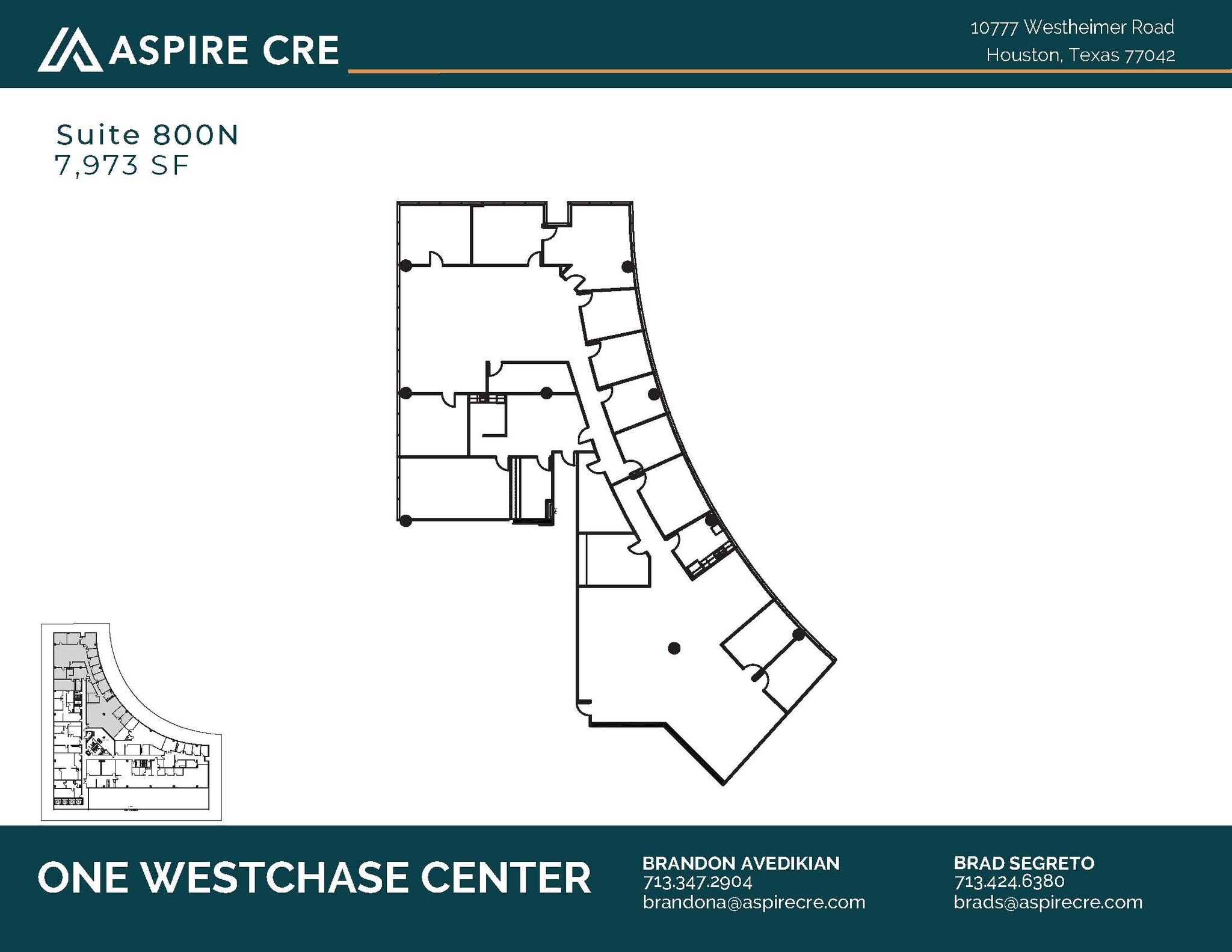 10777 Westheimer Rd, Houston, TX to rent Floor Plan- Image 1 of 1