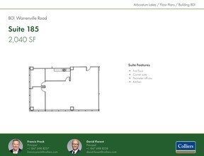 801 Warrenville Rd, Lisle, IL for rent Floor Plan- Image 1 of 1