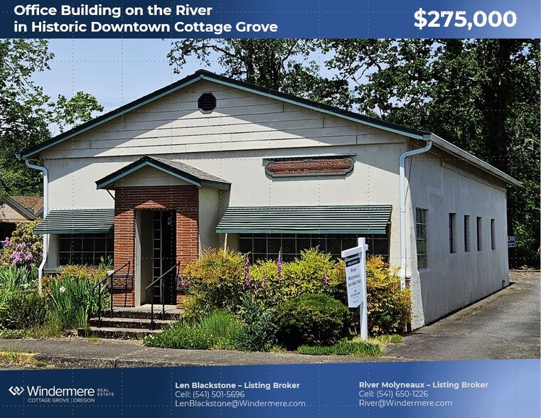 500 E Whiteaker Ave, Cottage Grove, OR for sale - Building Photo - Image 1 of 22