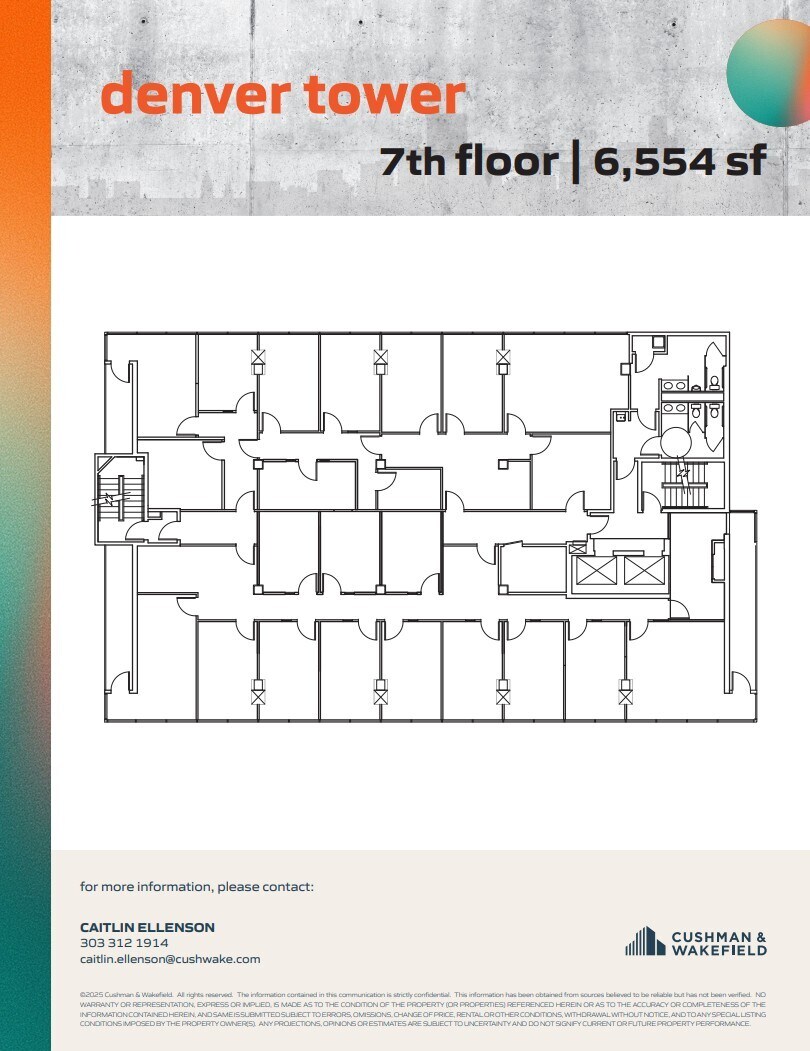 1905 Sherman St, Denver, CO to rent Floor Plan- Image 1 of 1