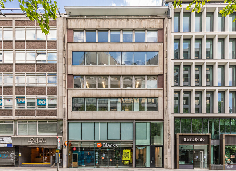 248-250 Tottenham Court Rd, London for rent - Building Photo - Image 1 of 8