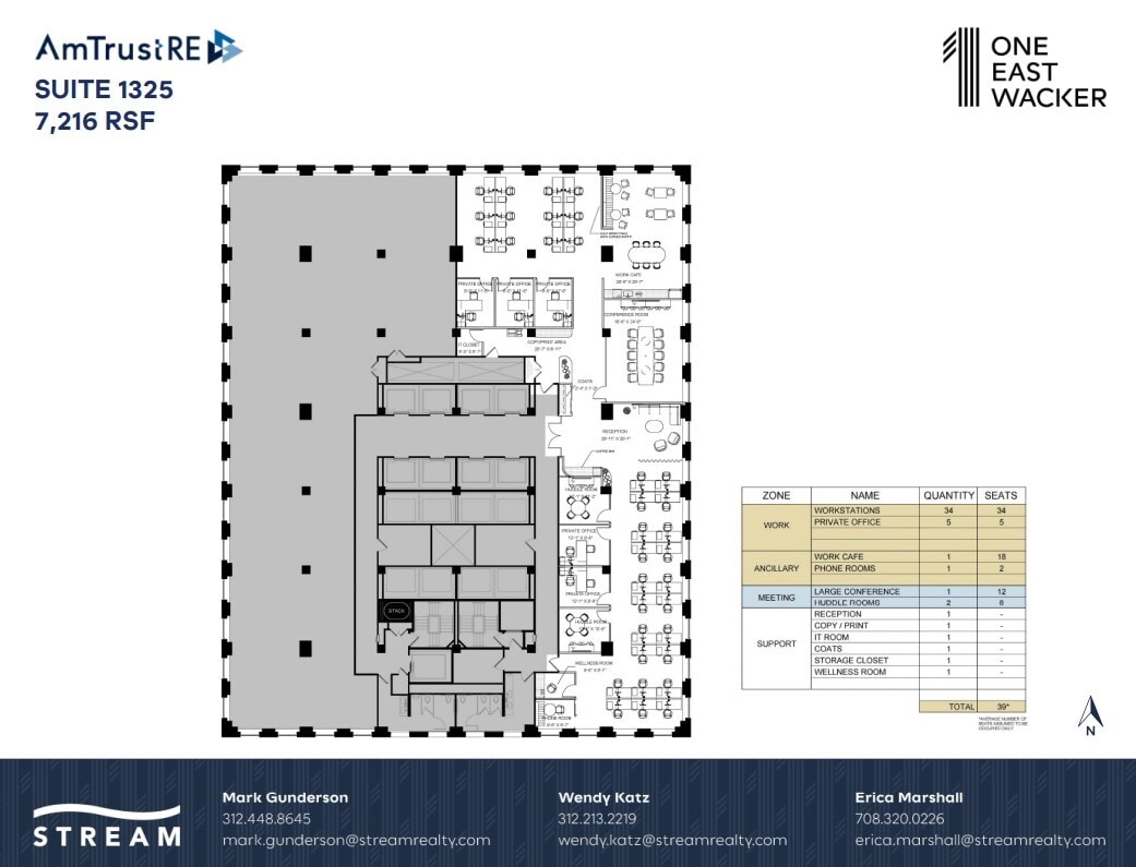 1 E Wacker Dr, Chicago, IL to rent Floor Plan- Image 1 of 7