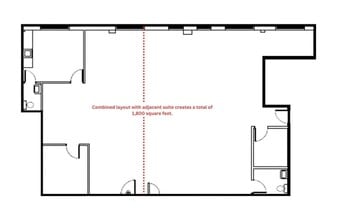 35 E Elizabeth Ave, Bethlehem, PA to rent Floor Plan- Image 2 of 4
