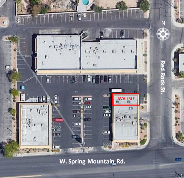 5960-6020 Spring Mountain Rd, Las Vegas, NV for sale - Aerial - Image 1 of 1