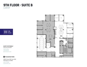 919 18th St NW, Washington, DC for rent Floor Plan- Image 1 of 3