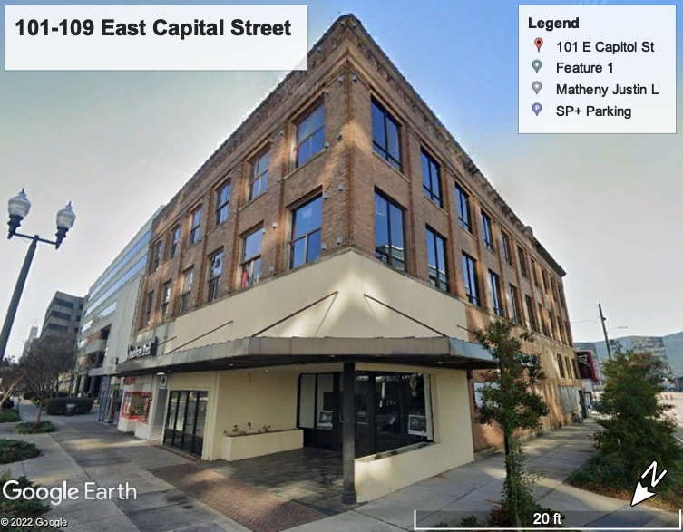 101-109 E Capitol St, Jackson, MS for sale - Building Photo - Image 1 of 1