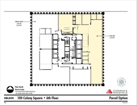 1175 Peachtree St NE, Atlanta, GA for rent Floor Plan- Image 2 of 2